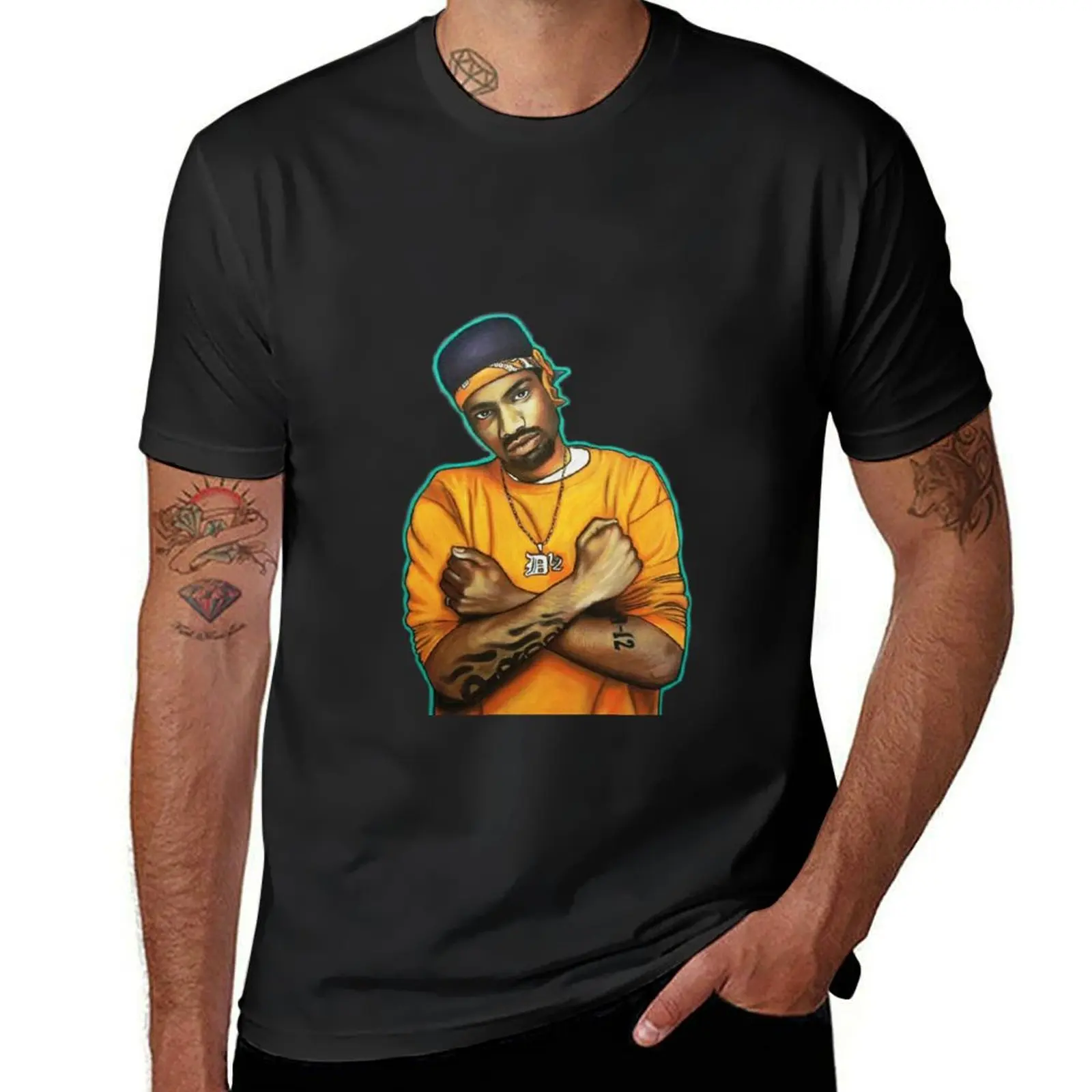 DeShaun 'Proof' Holton T-Shirt anime clothes customs summer clothes fitted t shirts for men