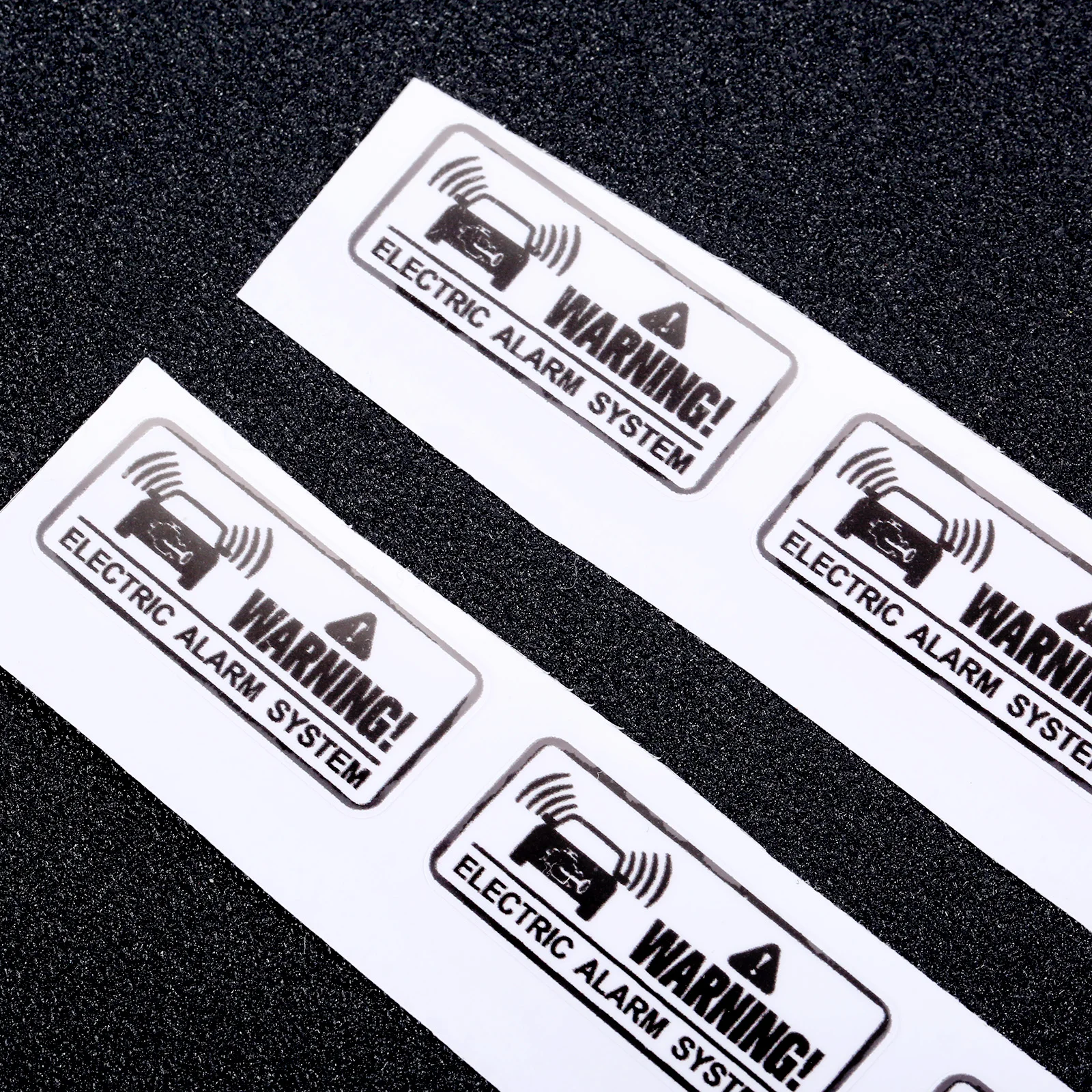 4pcs Car stickers Security System and Immobilizer Anti-theft Syetem Sticker for Cars Sign Waterproof Decal Auto Parts 3.6x1.6cm