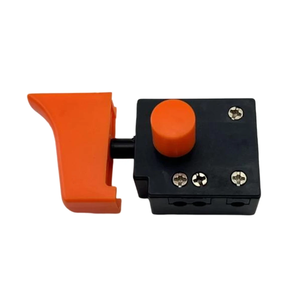 

Angle Grinder Switch Electric Drill Switch Orange Black Easy To Install High Performance For 125 Angle Grinder