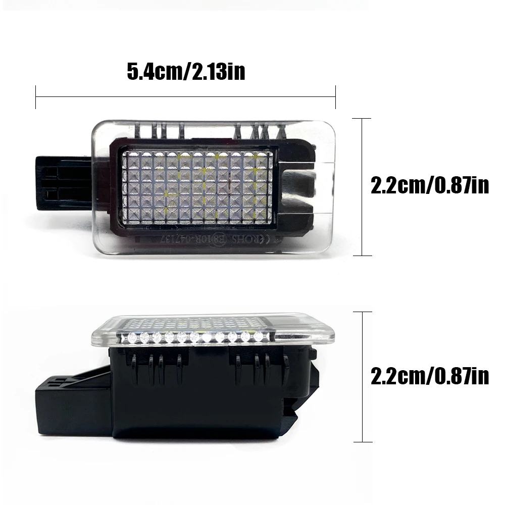 إضاءة لوحة الترخيص ، إضاءة جانبية للباب ، مناسبة لفولفو S60 ، XC90 ، XC60 ، XC40 ، توريد حصري عبر الحدود ، عرض رائع