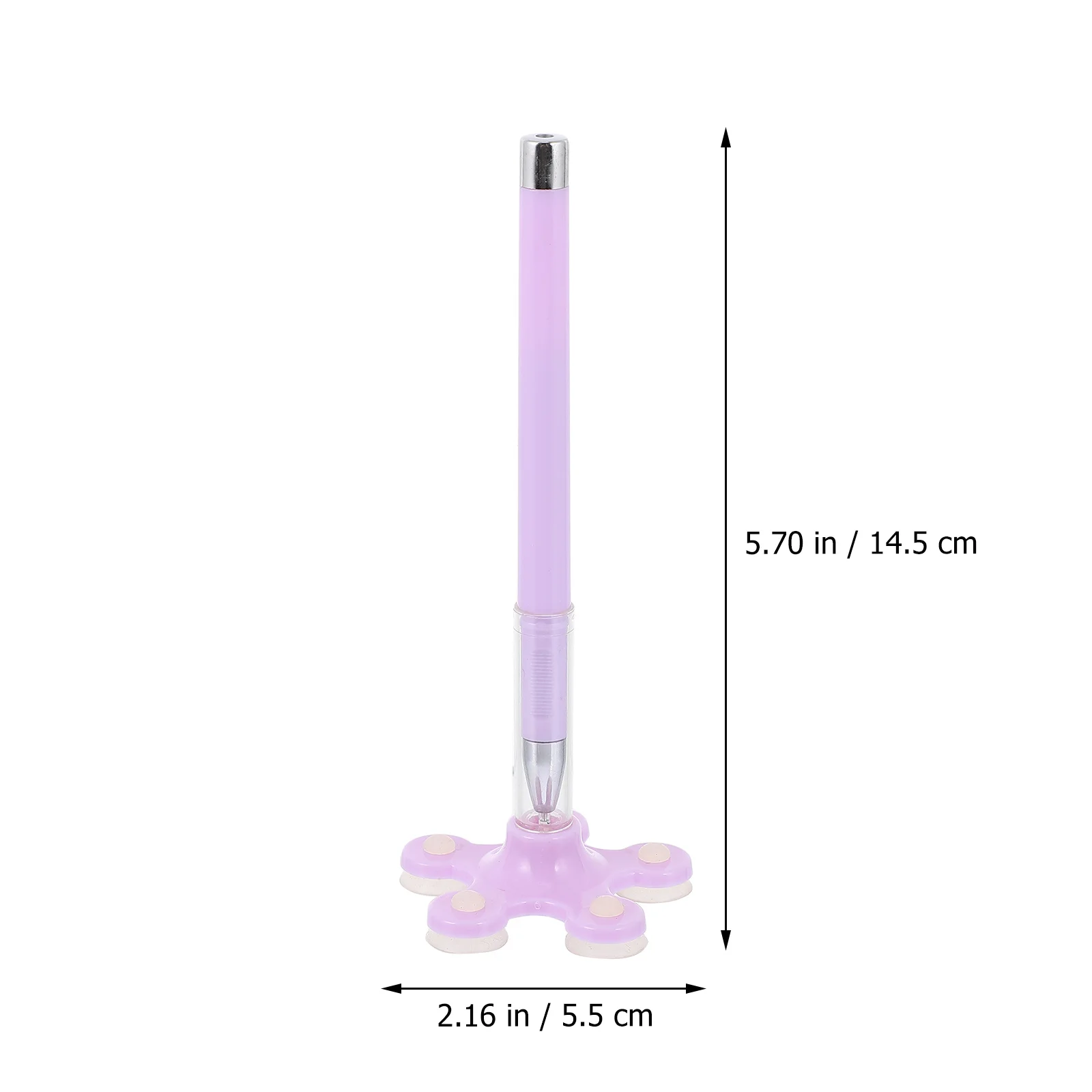 10pcs Multifunctional Writing Smooth Ink Medium Pens Creative Phone Holder Suction Cup Phone Stand Dual-Use Pens