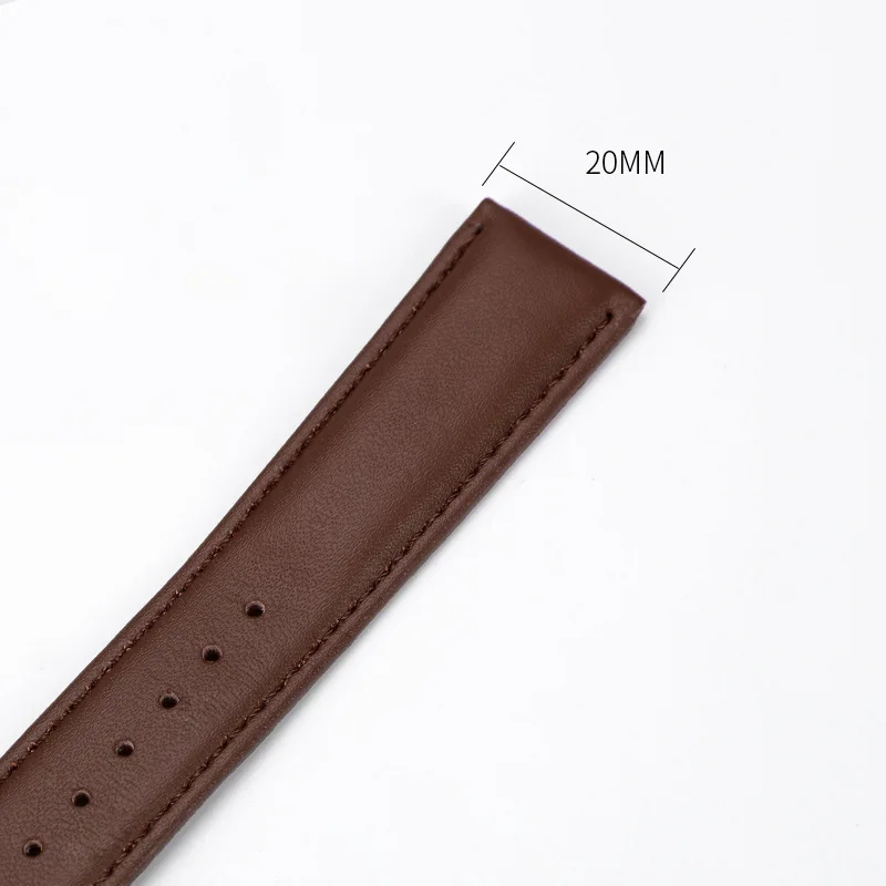 Soft Watch strap 8mm 10mm 12mm 14mm 16mm 18mm 20mm 22mm 24mm Men leather Women Watch band Part Purple Green Blue