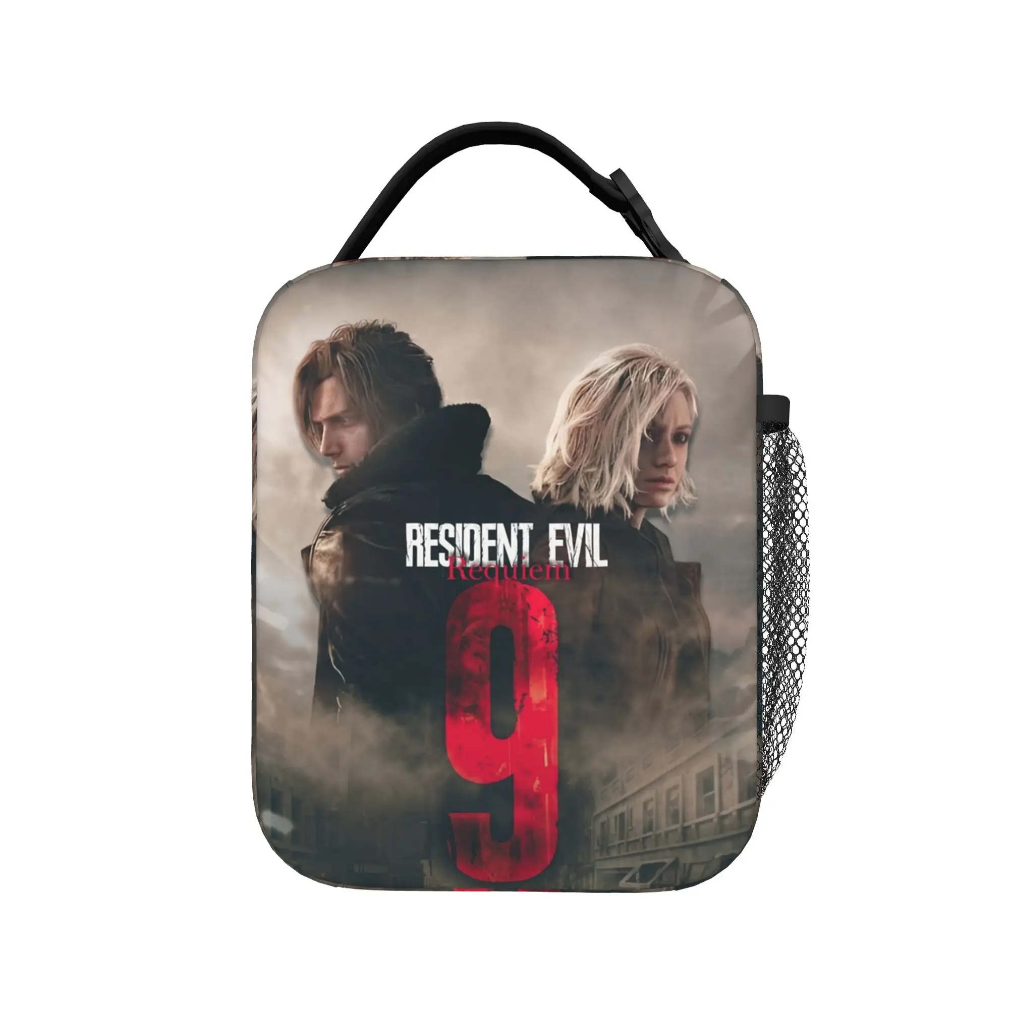 

Термоизолированные сумки для обедов Residented Evils 9 Requie для путешествий, портативные контейнеры для еды, термосумки для мужчин и женщин