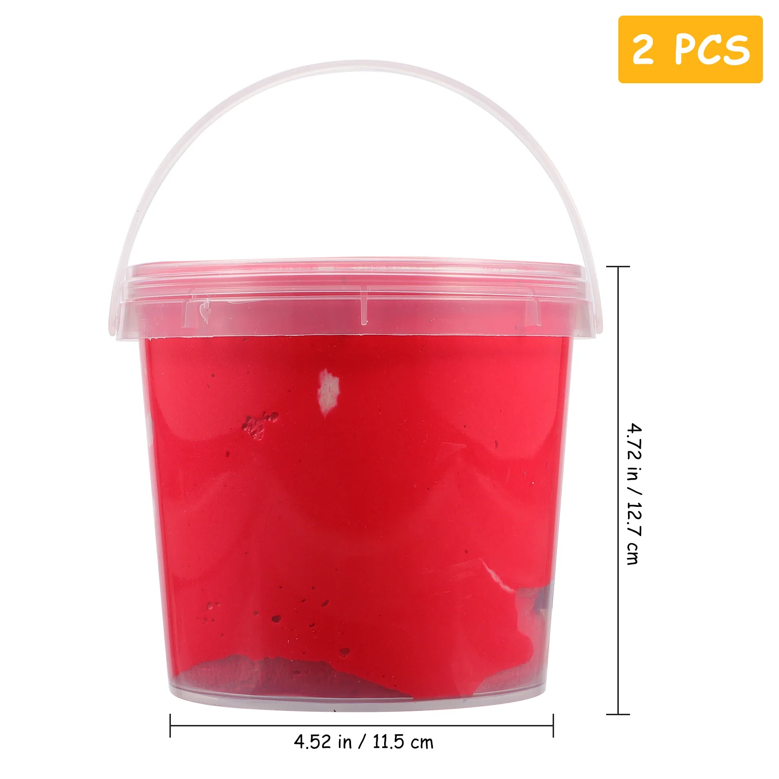 

2Pcs Cartoon Ultra Light Clay DIY Pure Color Mud Safe Non-Hardening Children Educational Plaything Cartoon Ultra Light Clay