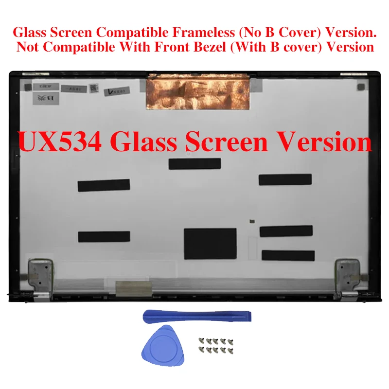 Laptops Frame Case For ASUS ZenBook 15 UX534 UX534F UX534FA Laptop LCD Back Cover Case/Front Frame/Hinges/Palmrest/Bottom Case