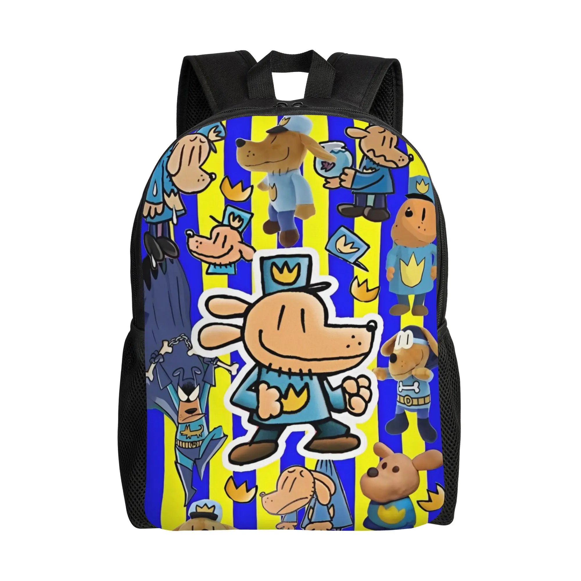 

Классический рюкзак Dog Man Dogman Movie Comic, прочный студенческий рюкзак для работы, мультяшный повседневный рюкзак для мужчин и женщин, сумка через плечо для ноутбука