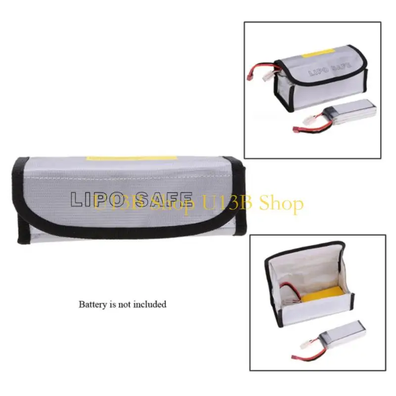 U13b 2pcs Lipo Батарея безопасная сумка, стойкое, устойчивое к хранению для протека