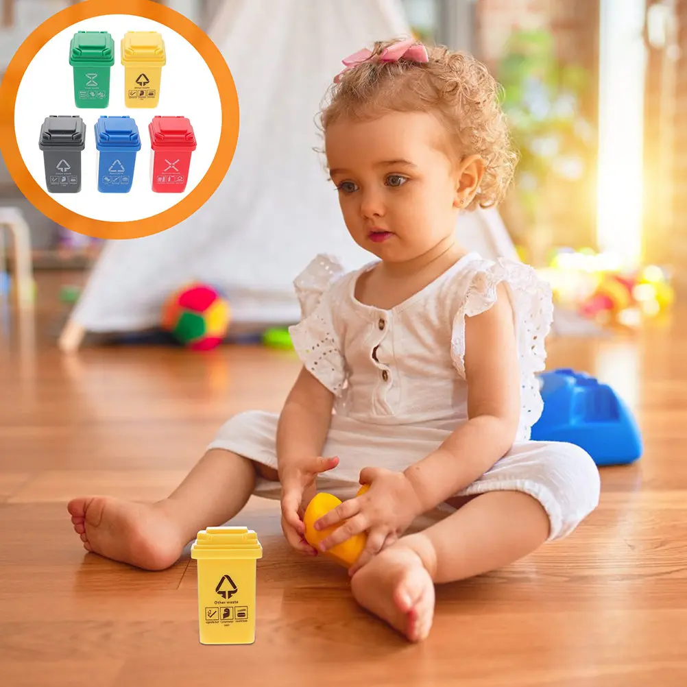 

Набор из 10 миниатюрных мусорных баков: креативные декоративные контейнеры для мусора, аксессуары для миниатюрных домиков, для сортировки отходов, для миниатюрных сцен