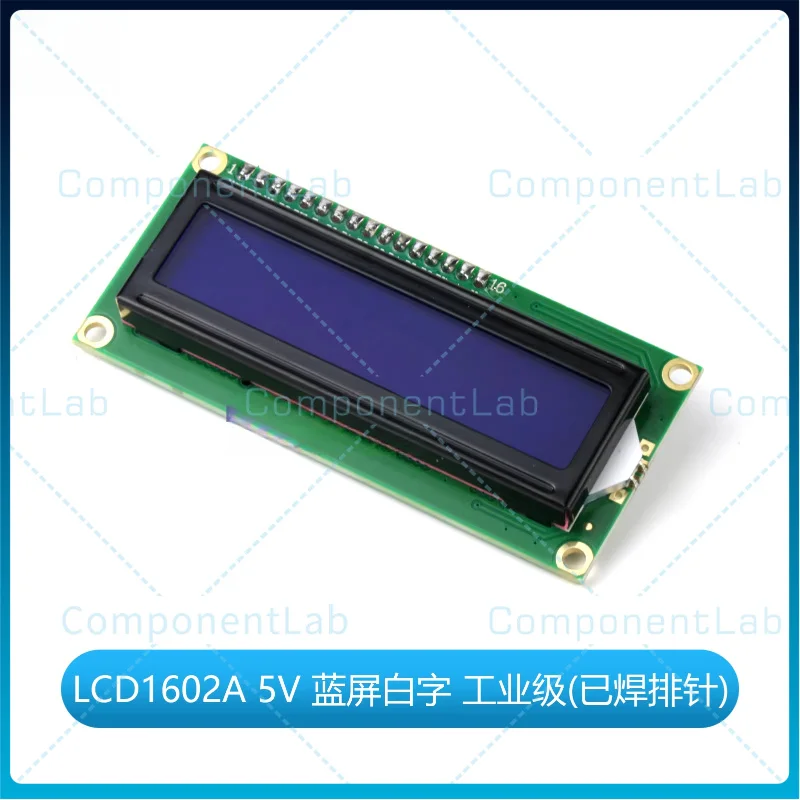 3-10pcs LCD1602A Liquid Crystal Display 5V Blue Screen with White Characters 16x2 Microcontroller Character Display LCM Module