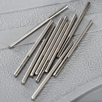 생크 연마 종이 사포 연마 직선 클램프 분할 맨드릴 홀더 클립, 길이 50mm 그라인더 회전 도구, 2.35mm, 10 개