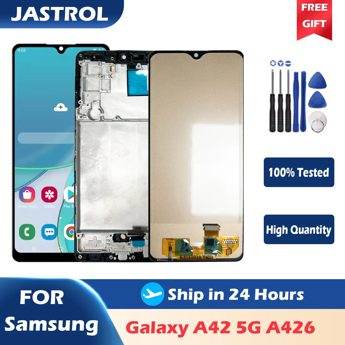 

LCD For Samsung Galaxy A42 5G A426B A426B/DS LCD Display Digital Touch Screen Assembly A42 5G Screen Replacement With Frame