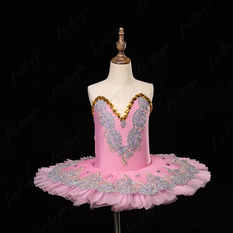 costumes-de-spectacle-de-danse-de-ballet-pour-filles-jupe-tutu-a-manches-bouffantes-pour-vetements-de-danse-pour-enfants