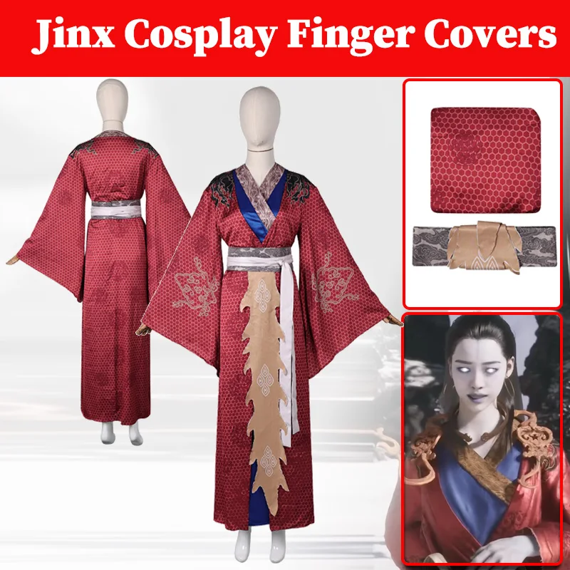 Kang-Jin Star Cosplay Costume Game Black Color Myth Of Wukong Roleplay Women Kimono Fantasia Kangjin Outfits Halloween Suits