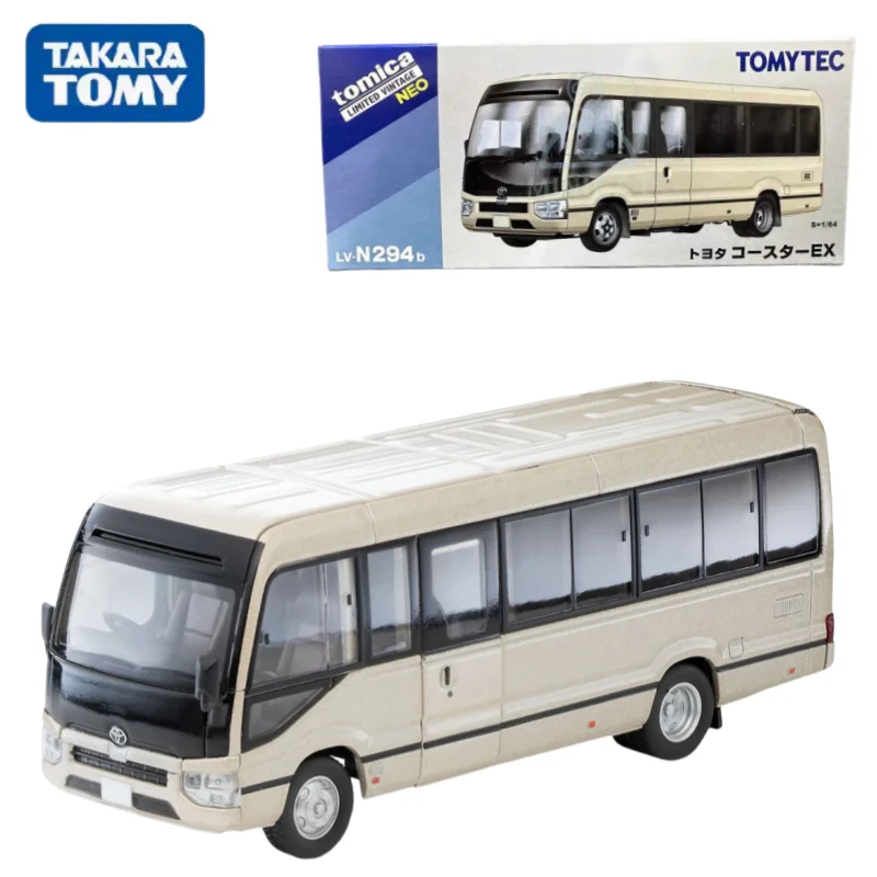 TAKARA TOMY TOMICA 1:64 TLV LV-N294b Toyota Costa EX Gold Alloy roller miniature model, adult decoration, boy toy, birthday gift