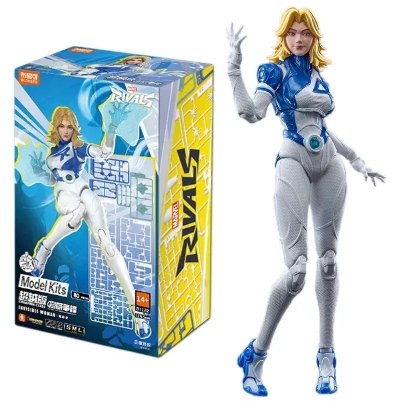 BLOKEES Neue Marvel Bausteine Man Beyond Edition Daredevil Theater Zusammengebautes Modell Figuren Spielzeug Sammlerstücke Geschenke