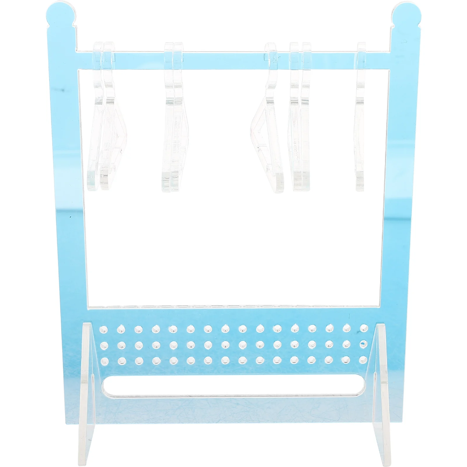 

Clear Acrylic St Mini Hangers Jewelry ganizer Clear Acrylic Earring St With Mini Hangers Earring ganizer Rack for Home