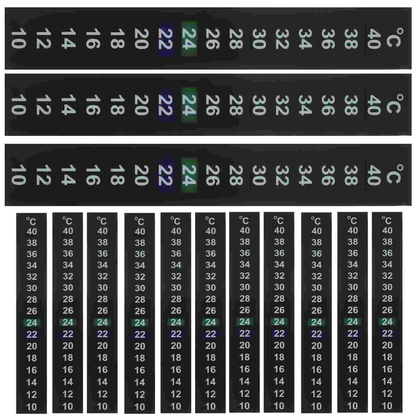 

Heat LCD Temperature Bar Strip Coffee Special Thermometer Digital for Water Pool