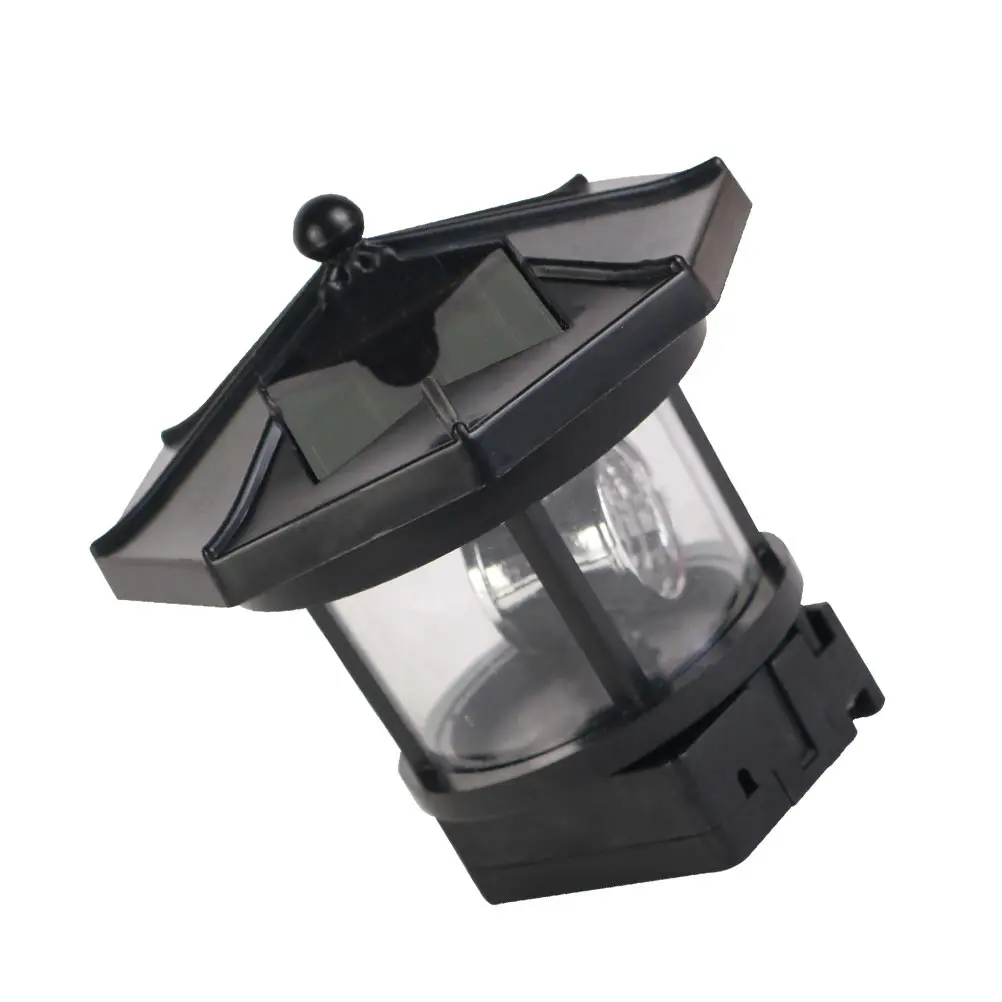 

Rotating Lighthouse Solar Lamp Outdoor Decorative Waterproof LED Light Garden Courtyard Landscape Lighting Revolving Design