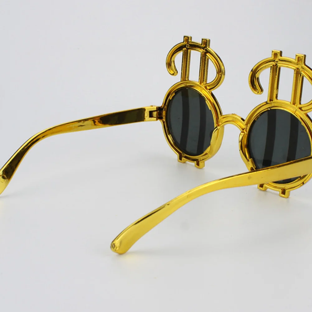 

6Pairs Novelty Dollar Sunglasses Lightweight Unbreakable Party Eyeglasses for Celebrations Costume Events Reusable Decorative