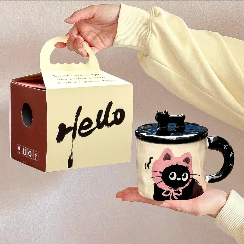 

Black Portable Coffee Cup Espresso Ceramic Cappuccino Mug Coffee Cup Cute Travel Bule De Cafe Porcelana House Accessories