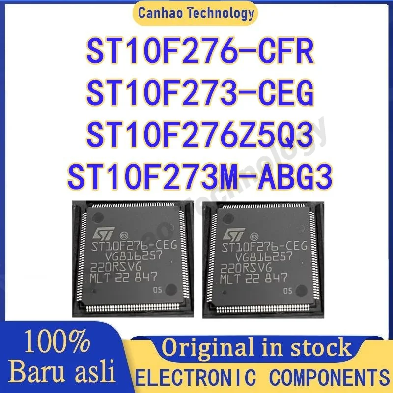 

New Original ST10F276-CFR ST10F273-CEG ST10F276Z5Q3 ST10F273M-ABG3 QFP144 In Stock