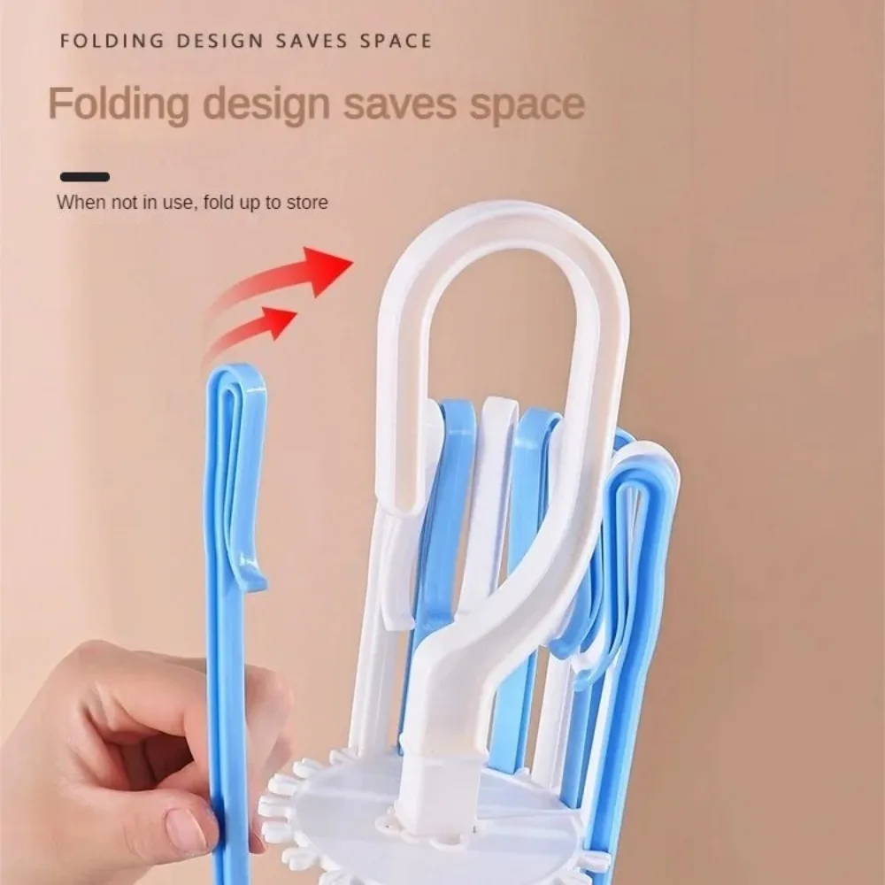 Plastic Umbrella Drying Rack Gifts Multifunctional Round Clothes Drying Rack Foldable Diaper Hanging Clothes Hanger