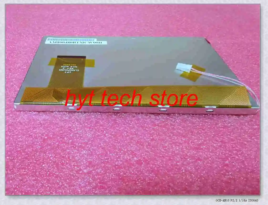 توريد AM800480BTMCW00H الأصلي 7.0 بوصة كريستال اللون LCD ، 100% اختبار العمل قبل الشحن