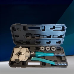 Manual Hydraulic Pipe Clamping Machine Repair Tools Hose Pipe Crimping Tool Air Conditioning System Pipeline Crimping Tool 50MPa