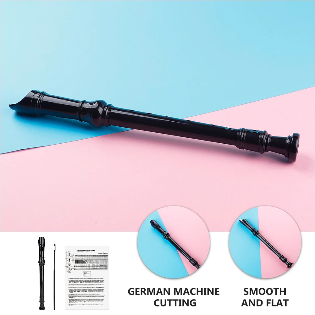 

German Hole Flute ABS Recorder Wind Instrument Recorder Flute Charm Sound