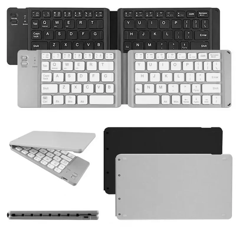 

Light-Handy Mini Wireless Bluetooth Folding Keyboard Foldable Wireless Keypad for Ios/android/windows Ipad Tablet Phone