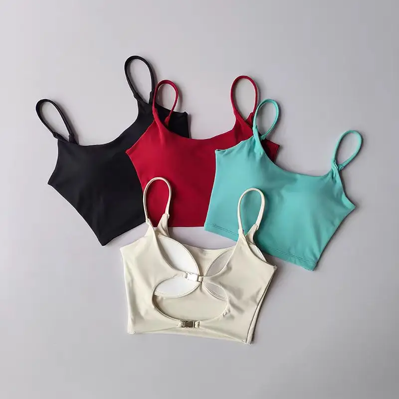novo-sutia-esportivo-feminino-antichoque-de-peca-Unica-com-costas-bonitas-sem-costura-bojo-fixo-e-alca-ajustavel-para-yoga-academia-corrida-e-uso-diario