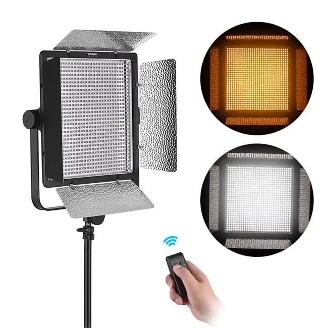 YONGNUO-luz LED regulable para vídeo, luz de relleno con Control remoto, YONGNUO YN900II