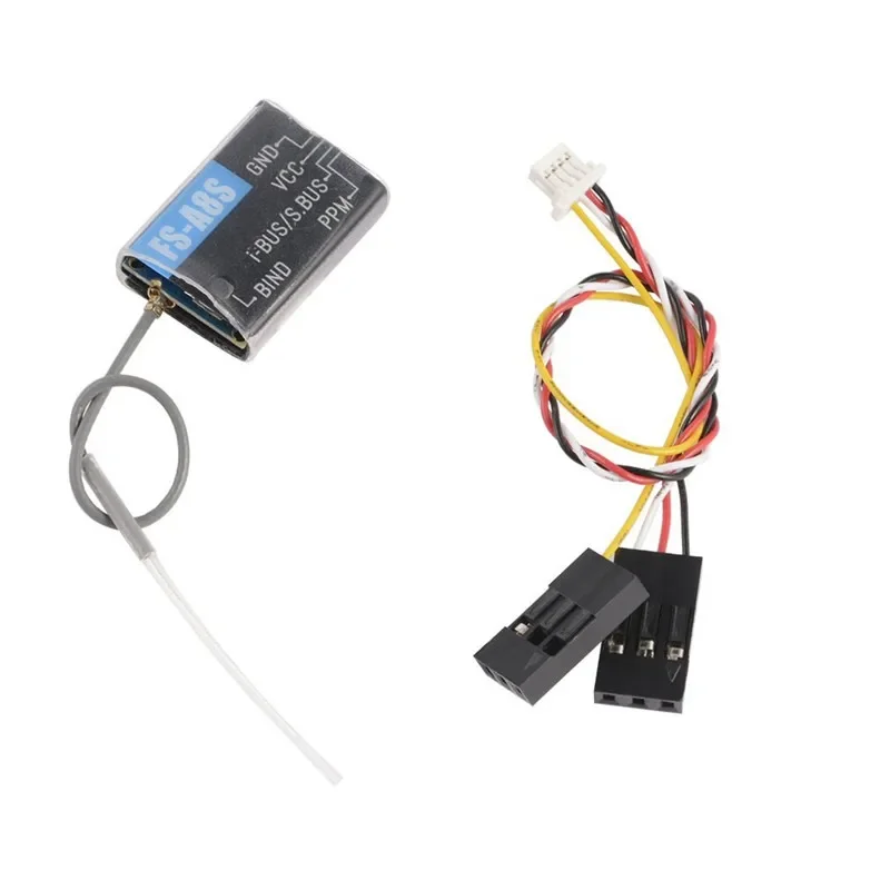 Flysky FS-A8S 2.4G 8CH Mini Receiver W PPM i-BUS SBUS Output for RC Drone Quadcopter FS i4 i6 i6S i6X TM10 TM8 Transmitter