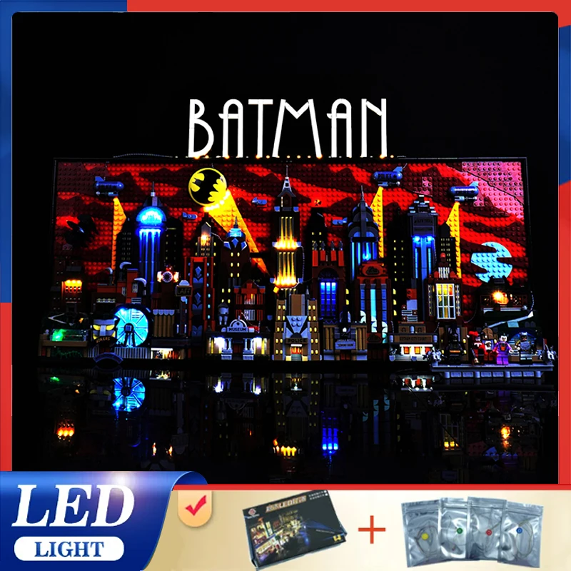 luxury quality LED Lighting Set for Lego 76271 Gotham City (Only Led Light,Without Blocks Model) Perfect Fit & Brilliant Glow