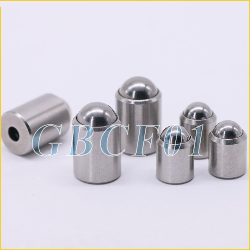 

Stainless Steel Ball Spring Plunger Press Fit Locating Ball Screw Spring Loaded Plunger No Step M2-M12