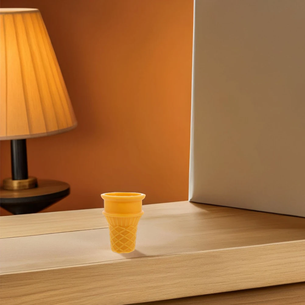 Accessoires de crème réalistes, Simulation de nourriture, Dessert, Texture réaliste, couleur vibrante, vitrine légère en Pvc, 2 pièces