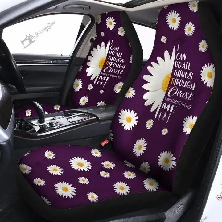 Can Do All Things Car Seat Covers Set 2 Pc, Car Accessories Seat Cover