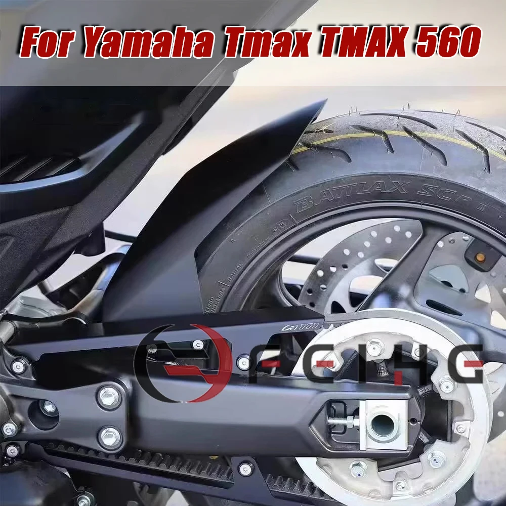 Motorcycle Belt Guard Cover Protector For Yamaha TMAX560 TMAX 560  Chain Decorative Guard tmax560 Front Spotlight Fog  2018-2024