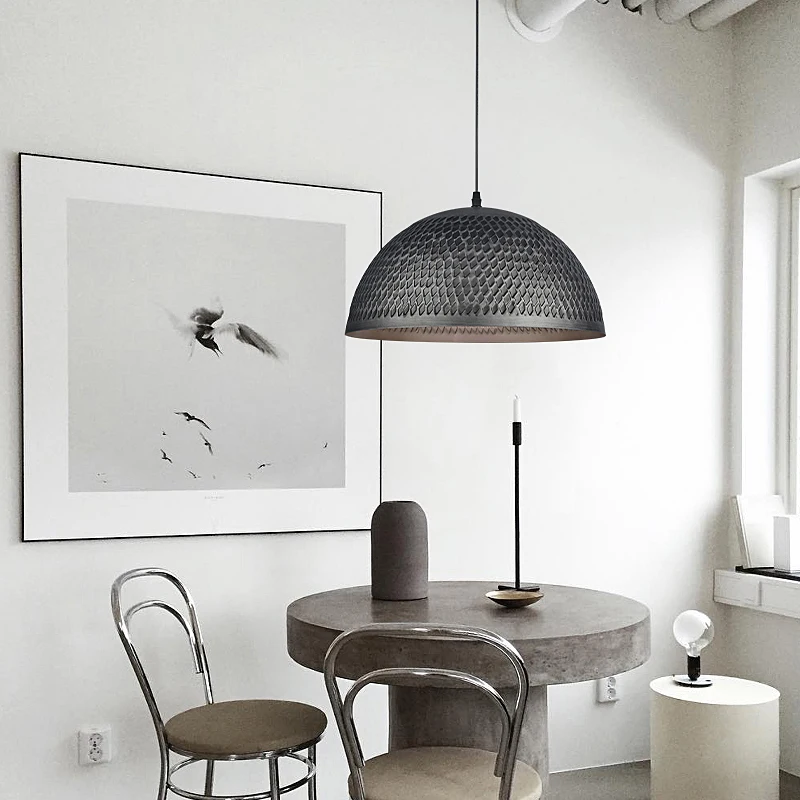 

Industrial Style Pendant Lamp Restaurant Lamp American Retro Table Lamp Shop Commercial Original Personalized Dining Table Light