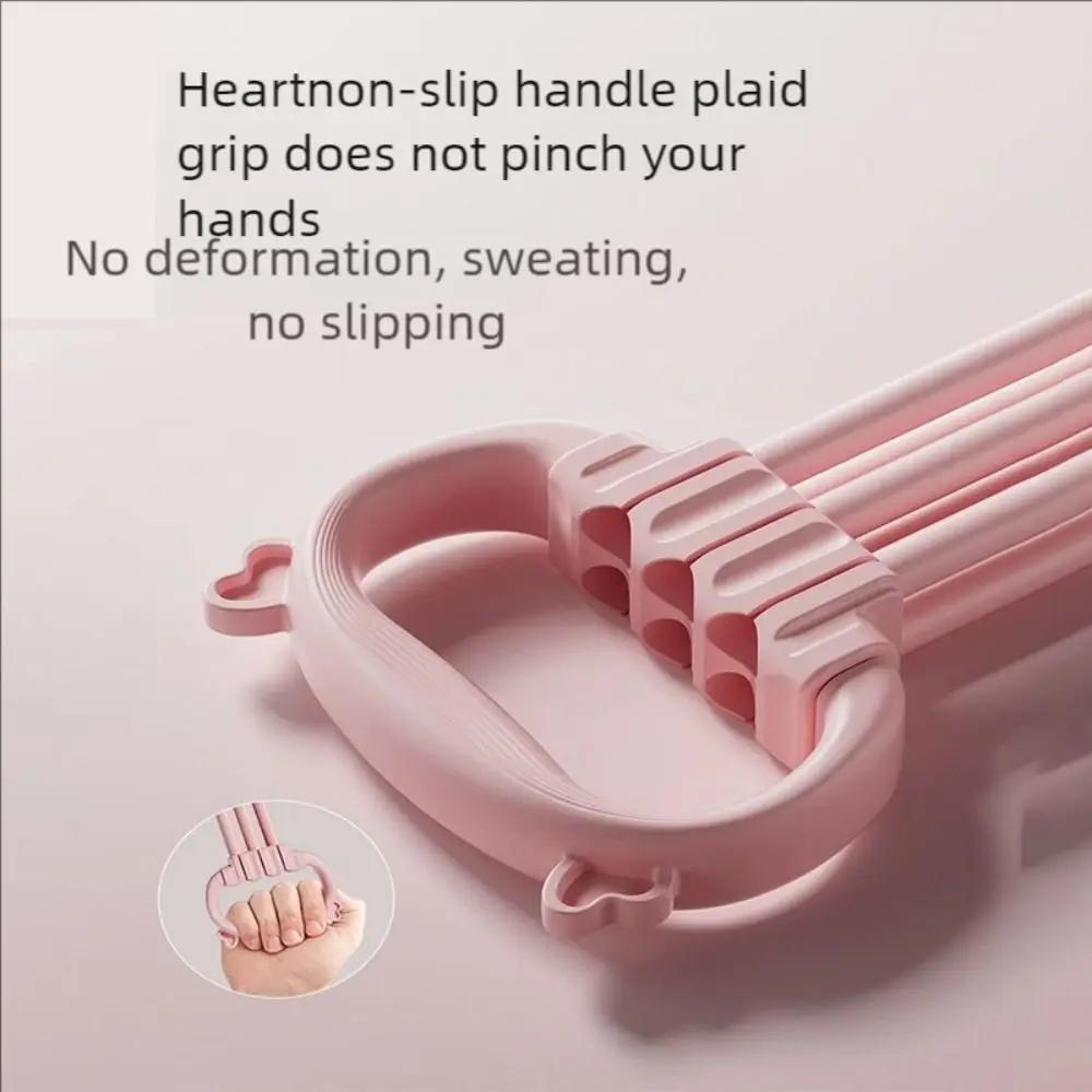 8本セット ヨガレジスタンスバンド ソフトシリコン オープンバック 練習用ストレッチストラップ 35ポンド クイックリバウンド エラスティックストレッチバンド