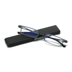 Blue Ray Blocking Anti-Blue Light Reading Glasses With Glasses Box Folding Optical Spectacle Eyeglass Portable Ultralight