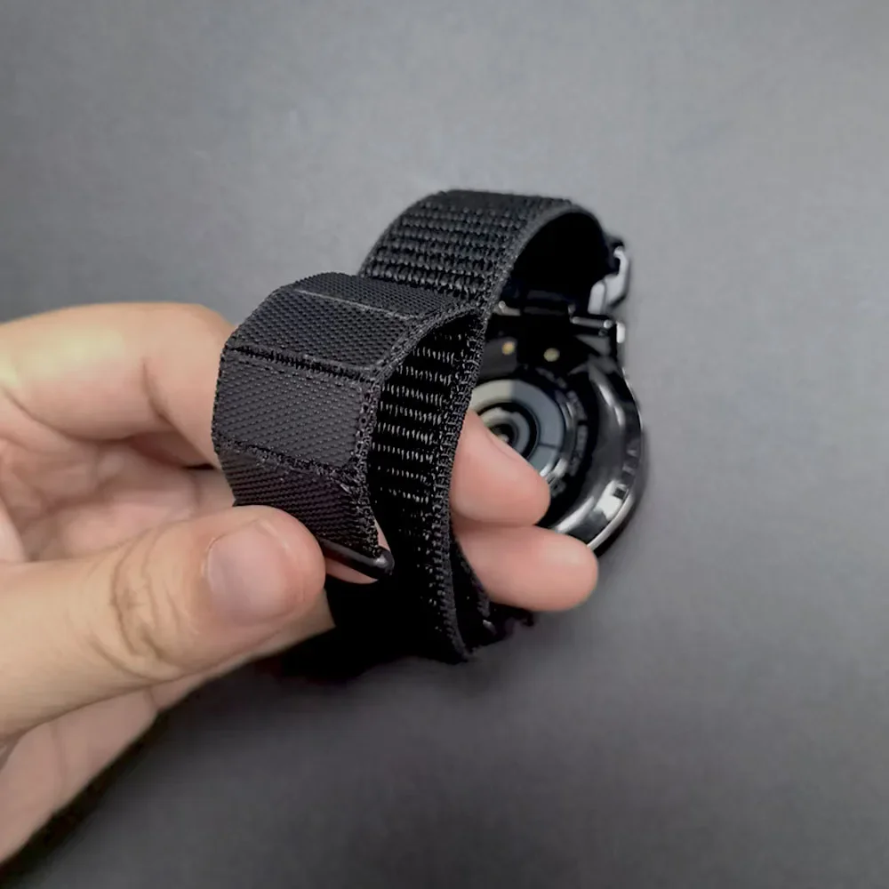 26mm 22mm QuickFit Nylon-Uhrenarmband für Garmin Fenix 8 8Pro 7 7X 6 6X 5X/Forerunner 970 965/Enduro 3/Instinct 3 2X Sportarmband – Detail 11