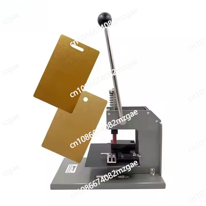 New Punching Machine for Round and Flat Holes on PVC Aluminum Plate Copper Sheet and Thin Stainless Steel