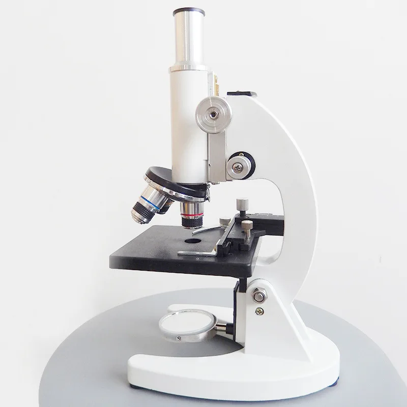 Microscope for Adults Kids 64X-2400X Magnification Compound Microscope with Microscope Slides Fill Light for Children Students