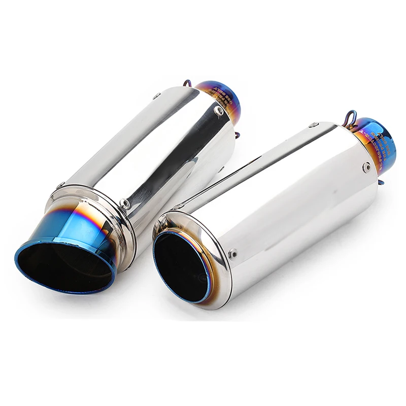 51MM 61mm Modified Motorcycle GP Exhaust Muffler for YZF R6 R15 R3 MT07 zx6r z800 z900 mt09 fz09 ninja400 z400