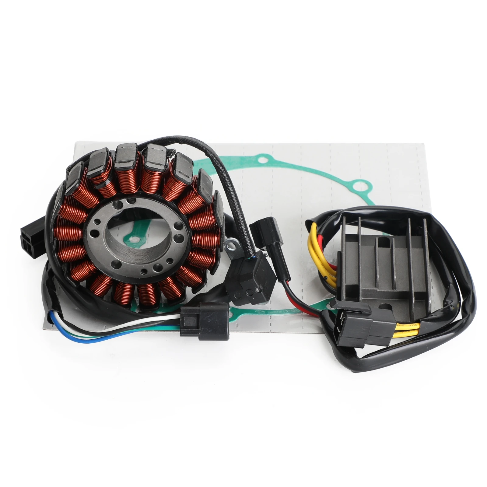 Artudatech الجزء الثابت المغناطيسي + مقوم الجهد + حشية لسوزوكي DR-Z400SM DRZ 400 2000-2019