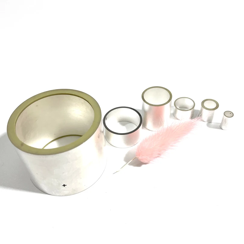 Tube en céramique piézoélectrique PZT5 personnalisé, 15 pièces/lot, différentes formes, OD15.4 × ID9.4 × H5mm
