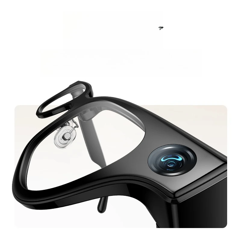 

Photo navigation real-time visual smart AI glasses, with myopia mirrors, charging case