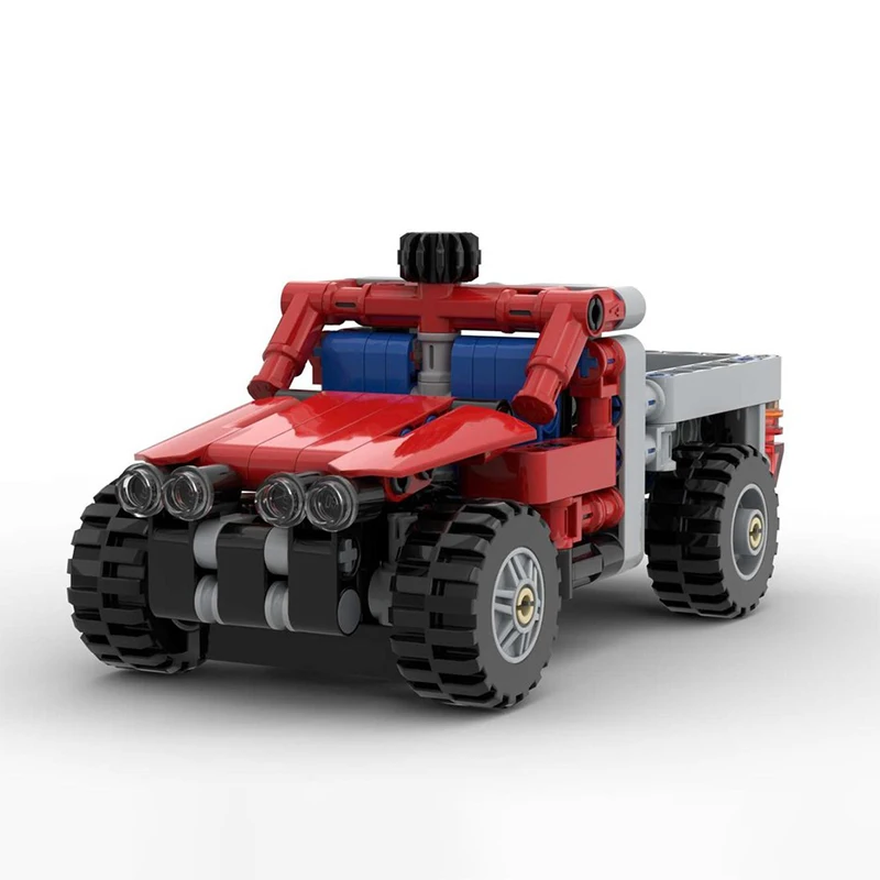 

MOC Mini Pickup Small Particle Splicing Block Toy Model DIY Creative Festival Gift Technology Building Blocks