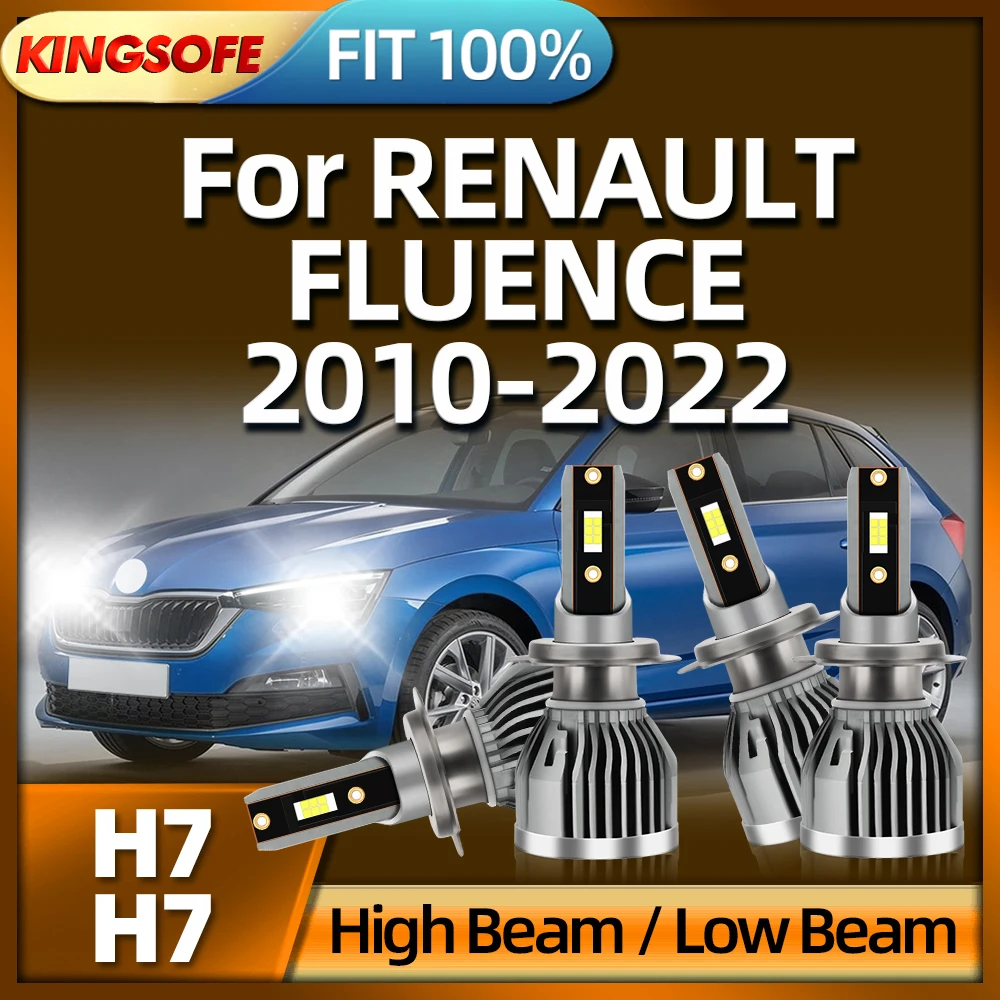 

Roadsun 26000LM Led Headlight Auto Lamp Bulb Car Light H7 For RENAULT FLUENCE 2010 2011 2012 2013 2014 2015 2016 2017 2018-2022